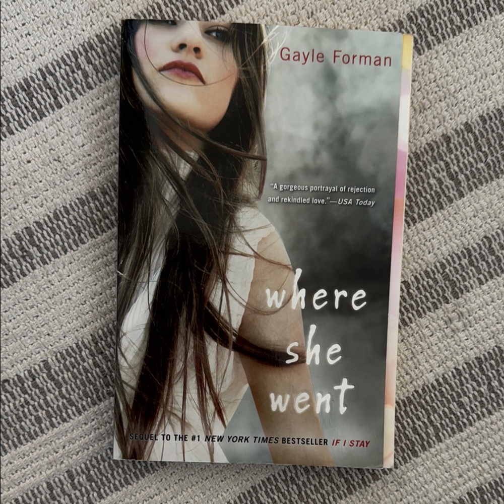 Where She Went by Gayle Forman- Paperback